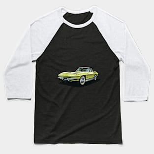 60s Corvette Classic Baseball T-Shirt